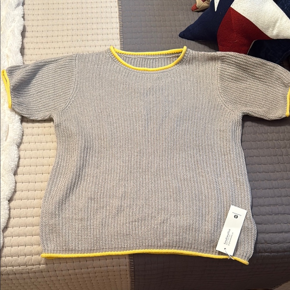 Boxy Knit Sweater